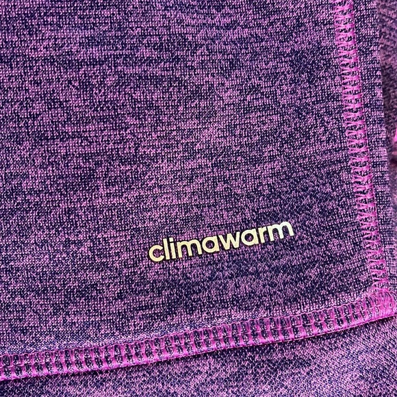 Purple M Adidas Sweatshirt ClimaWarm - Picture 5 of 5